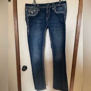 Rock Revival Easy Boot Cut Jeans “Betty” Size 30 #88